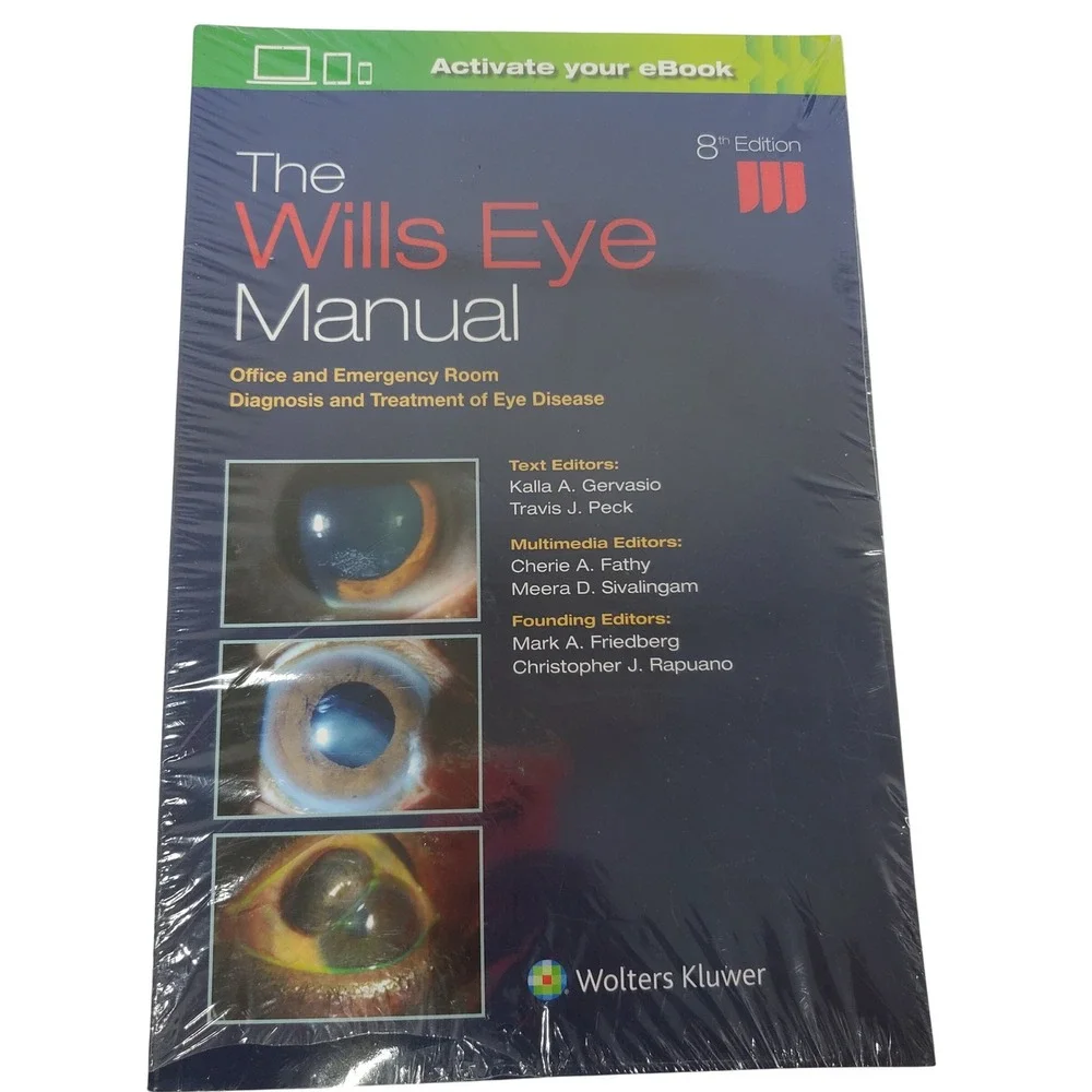 Wolters Kluwer The Wills Eye Manual 8th Edition Medical Book
